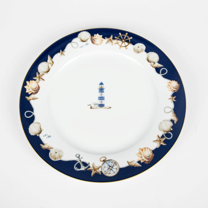 BLUE LTHOUSE DINNER PLATE 26.5CM (202073452)