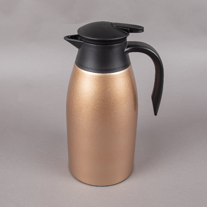 STAINLESSS STEEL VACUUM JUG 2LITER GOLD (202035058)