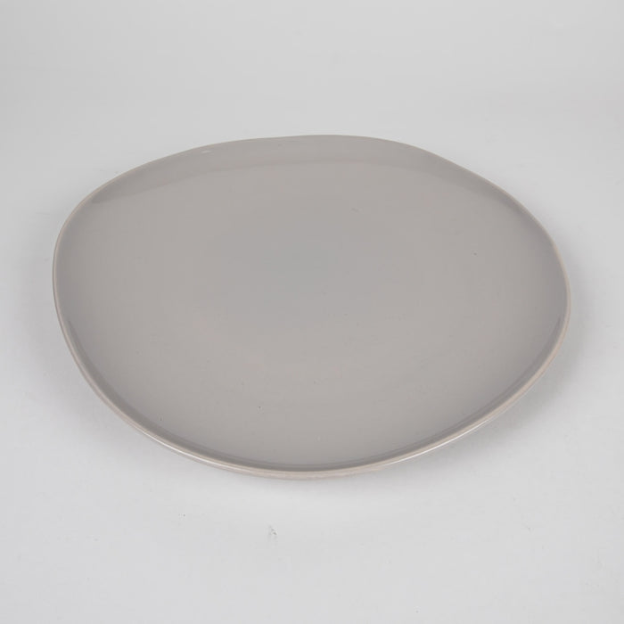 ORGANIC GREY DINNER PLATE 27CM (202073250)