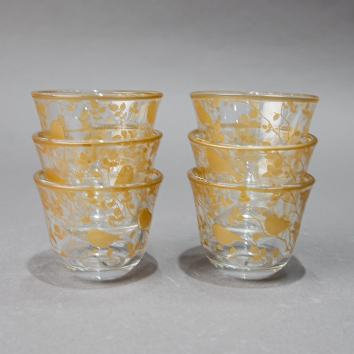 NABEISI-SET/6PCS CAWA CUP GOLD (202016519)