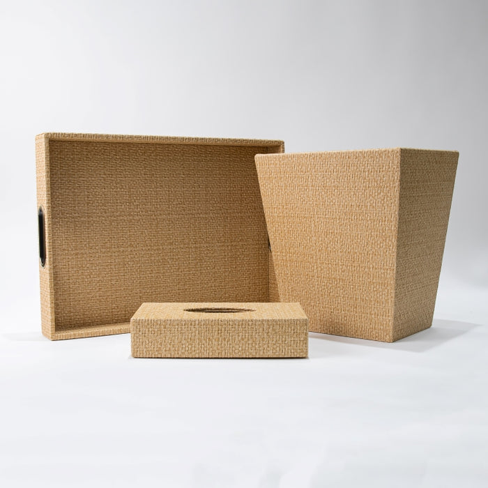 CONIC WASTE BASKET RAFYA YELLOW (202042171)