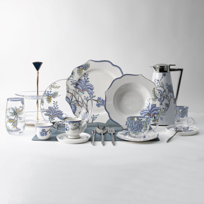 TWINS-20PCS DINNER SET FLORAL BLUE (202029265)