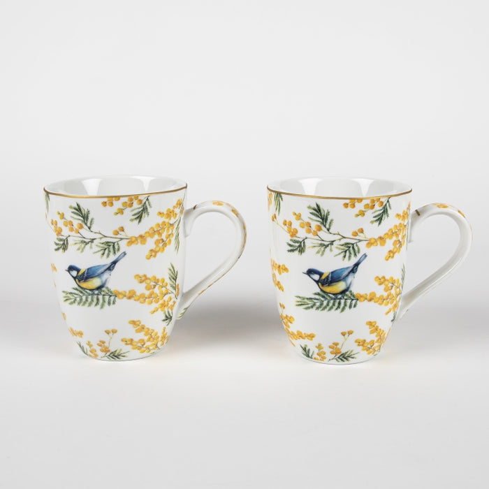 MIMOSA SET/2 PORCELAIN MUG 350 ML (202073378)