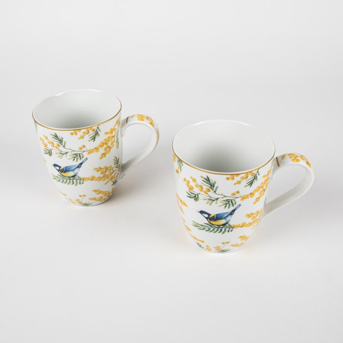 MIMOSA SET/2 PORCELAIN MUG 350 ML (202073378)