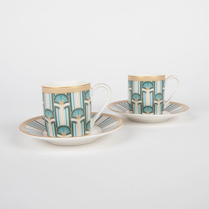 LIBERTY SET/2 COFFEE CUP&SAUCER 80ML (202073425)