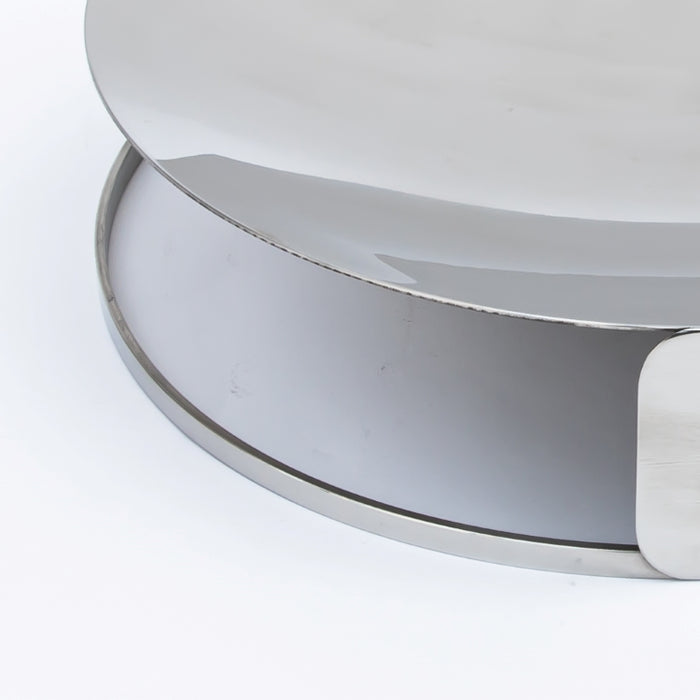 DAZHANG-STAINLESS STEEL TRAY ROUND SLV D30CM (202107520)