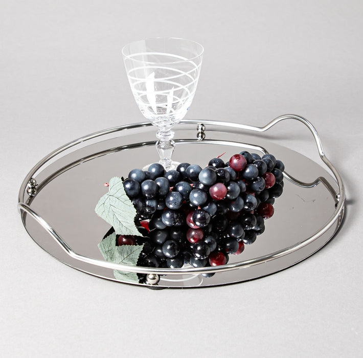 STEEL TRAY 39CM SILVER (202016363)