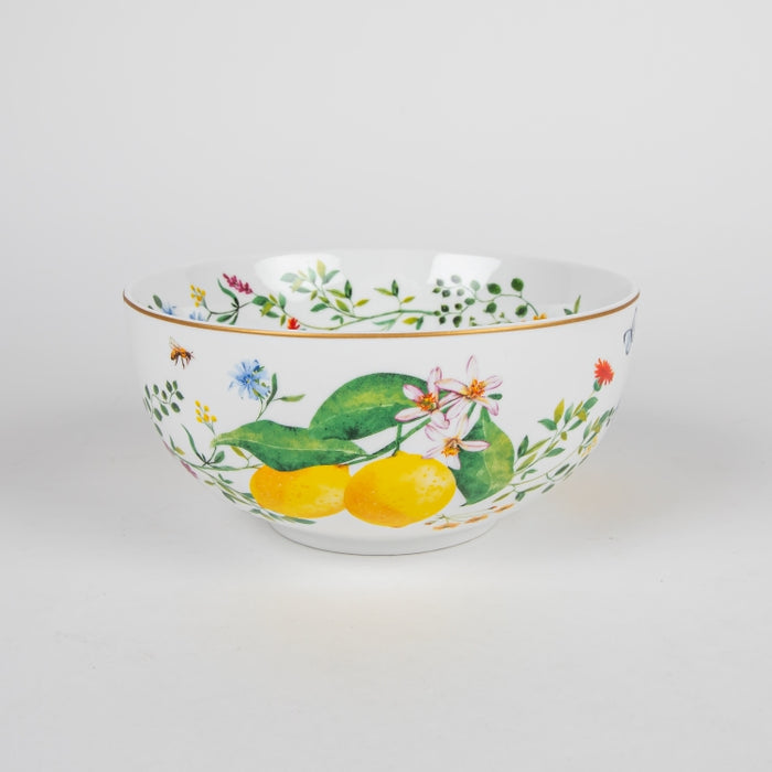 FLEURS CITRONS PORCELAIN BOWL 15CM (202073345)