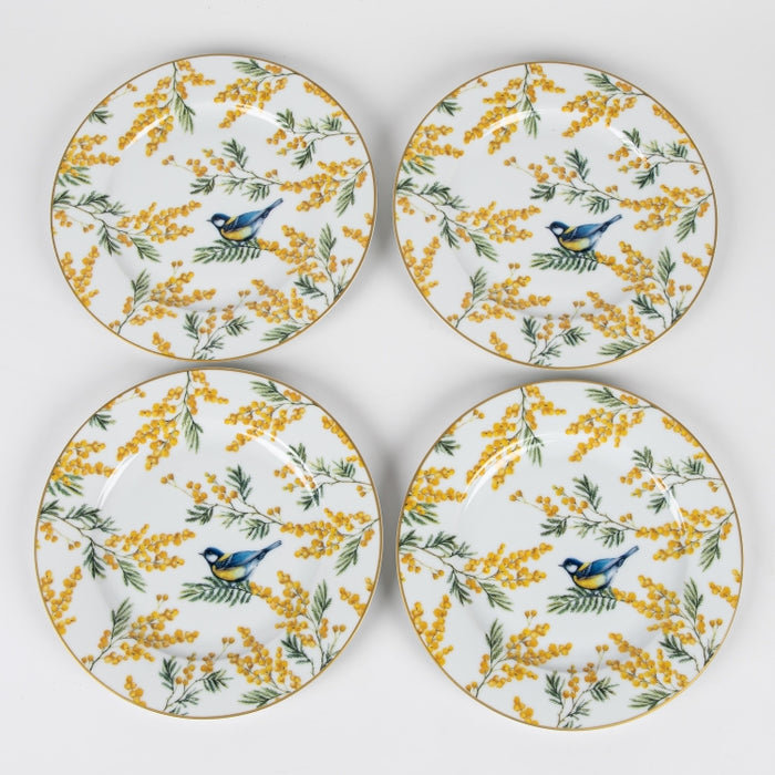 MIMOSA PORCELAIN SET/4 DESSERT PLATE 19CM (202073374)