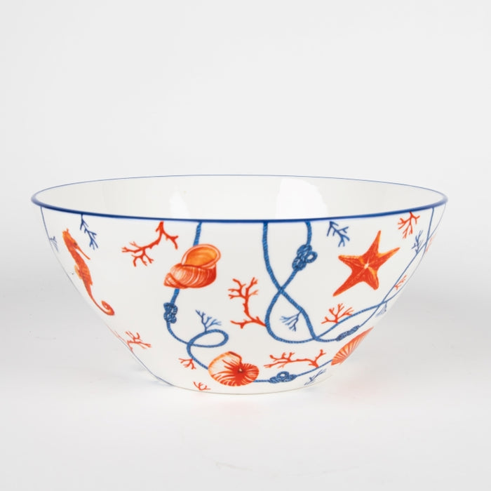 COTE DE MER PORCELAIN BOWL 22.5CM (202073310)