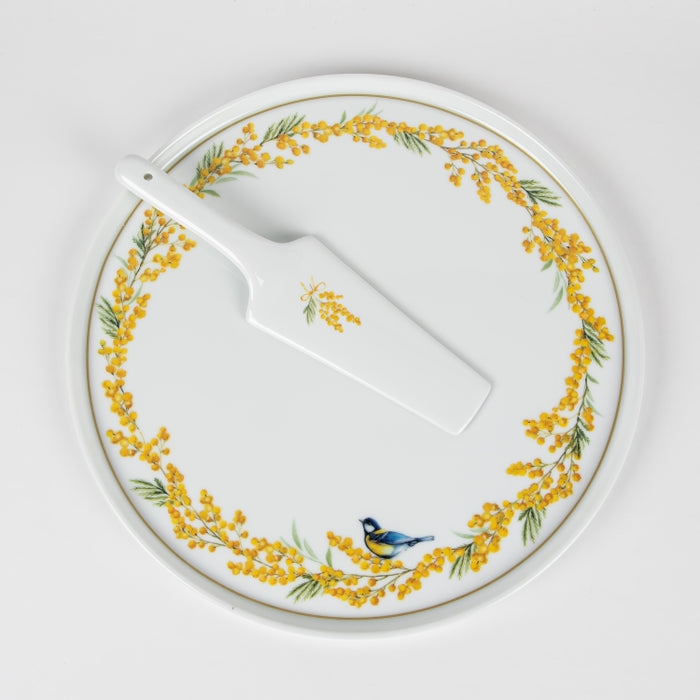 MIMOSA PORCELAIN CAKE SERVING SET (202073372)