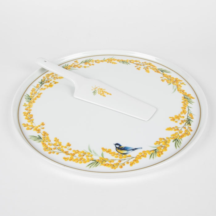 MIMOSA PORCELAIN CAKE SERVING SET (202073372)