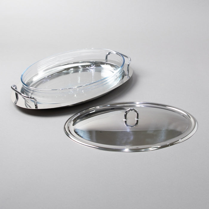 ZXM-FOOD TRAY OVAL WITH LID 3LITER (202033006)