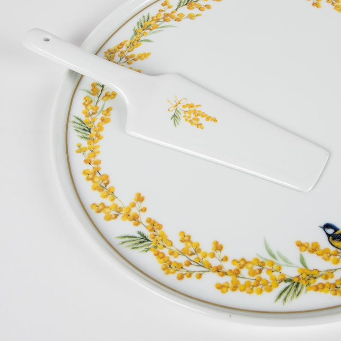 MIMOSA PORCELAIN CAKE SERVING SET (202073372)