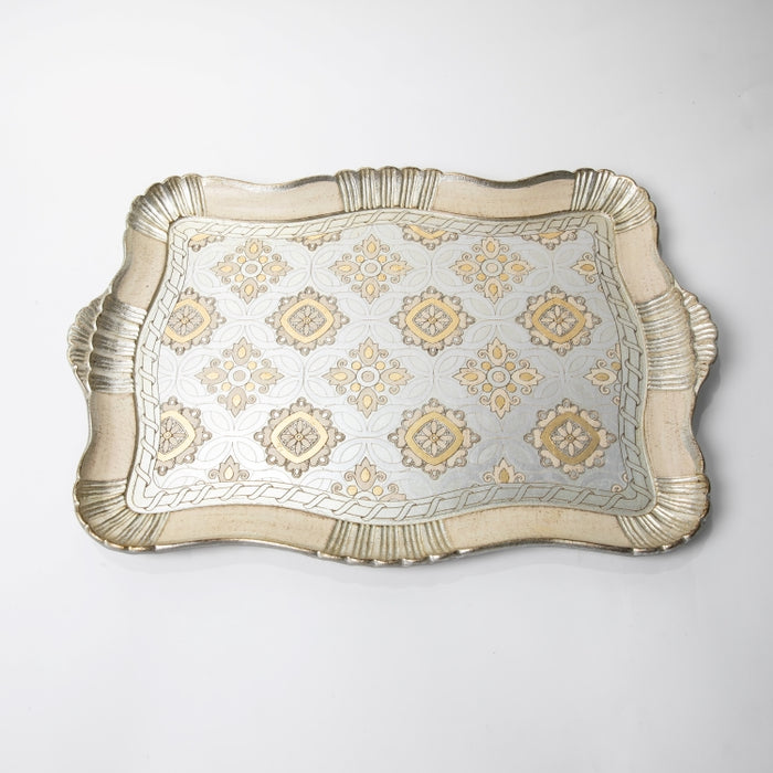 FIRIDOLFI WOODEN RECT.TRAY LRG IV (202107448)