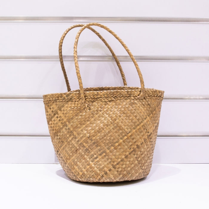 PALM LEAF BAG MURUGO 20X20 BROWN (418033271)