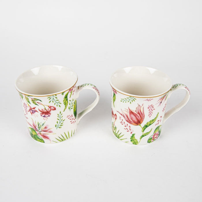 BOTANIC CHIC SET/2 MUG 300ML (202073302)