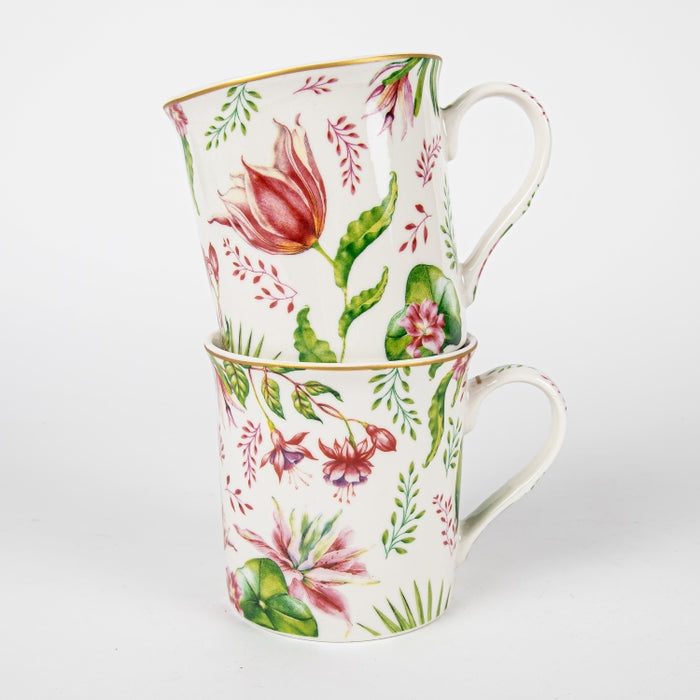 BOTANIC CHIC SET/2 MUG 300ML (202073302)