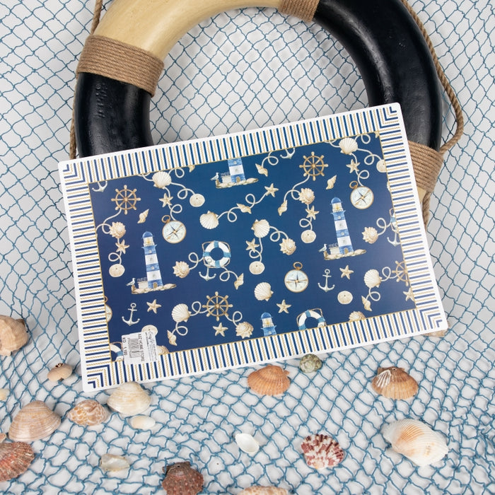 BLUE LTHOUSE TABLE MAT DOUBLE SIDED 45x30 (202073466)