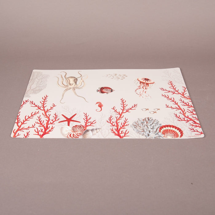 CORAL REEF TABLE MAT DBL SIDED 45X30 (202073029)