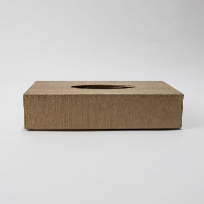 RECT.TISSUE BOX SILK BRONZE (202042178)