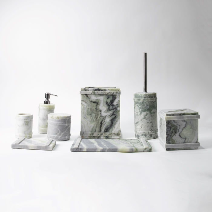 OTL-8PCS BATHROOM SET HMLYN GREEN (264846575)