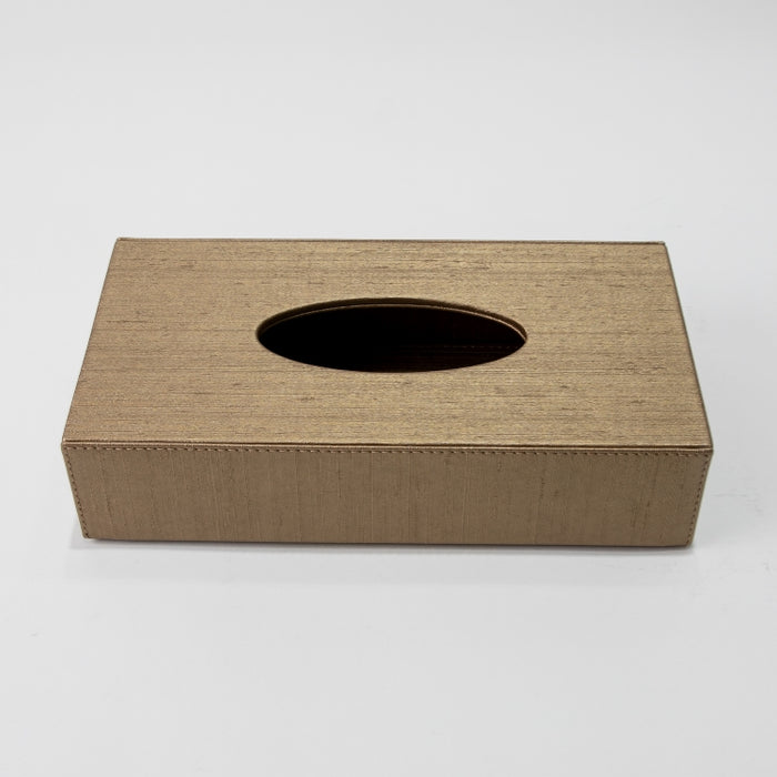 RECT.TISSUE BOX SILK BRONZE (202042178)