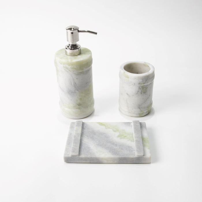 OTL-8PCS BATHROOM SET HMLYN GREEN (264846575)