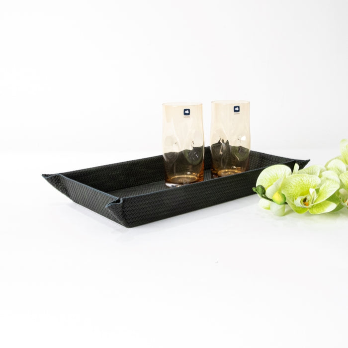 VALET TRAY SMALL DARK GREEN 34CMX19CM (202042199)