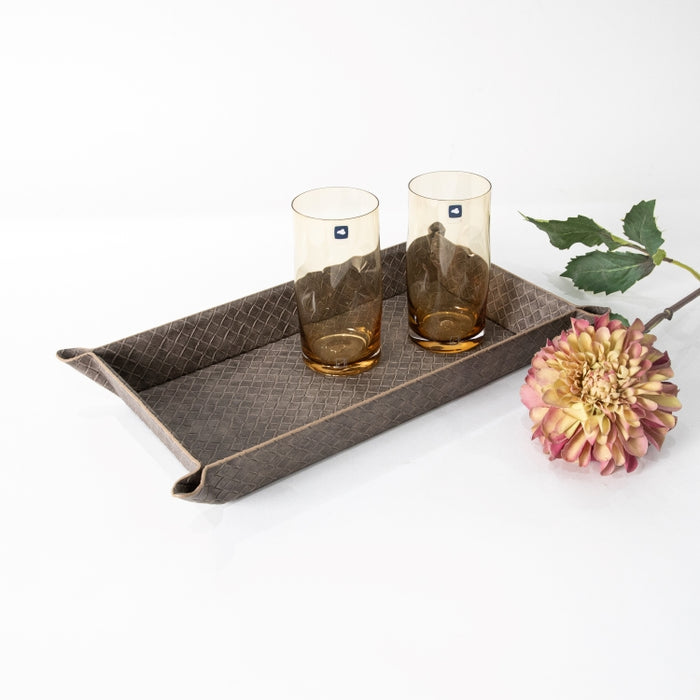 VALET TRAY SMALL BROWN 34CMX19CM (202042192)