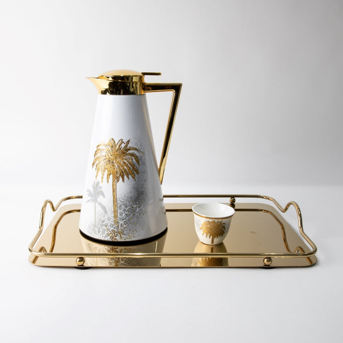 TWINS-VACUUMM FLASK 1LT PALM GOLD (202035109)