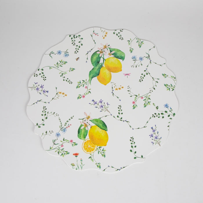 FLEURS CITRONS SET/2 TABLE MAT 34.5X34.5CM (202073358)