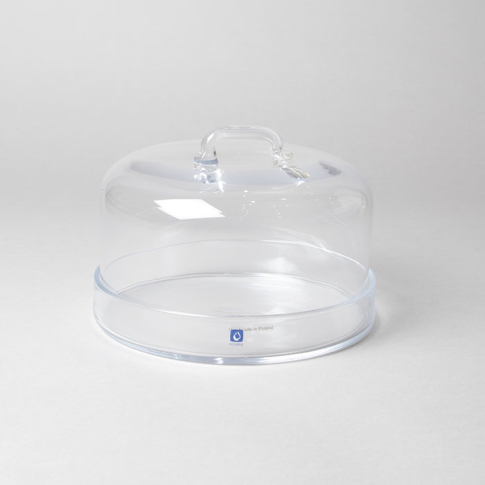 CAKE PLATE W/DOME CLEAR H 16.5CM (202016386)