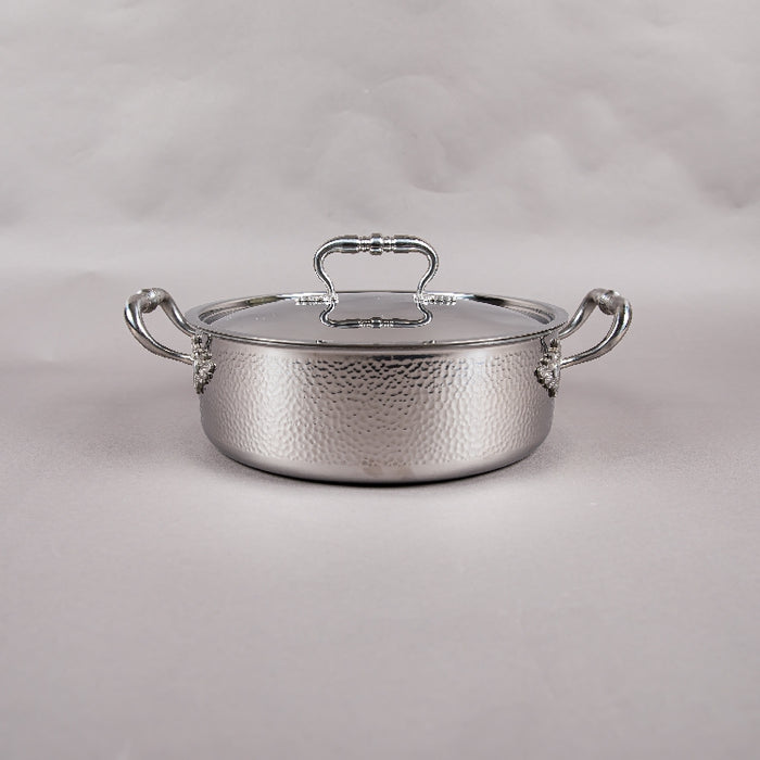 TRI-PLY CASSEROLE WITH LID 24CM (202020008)