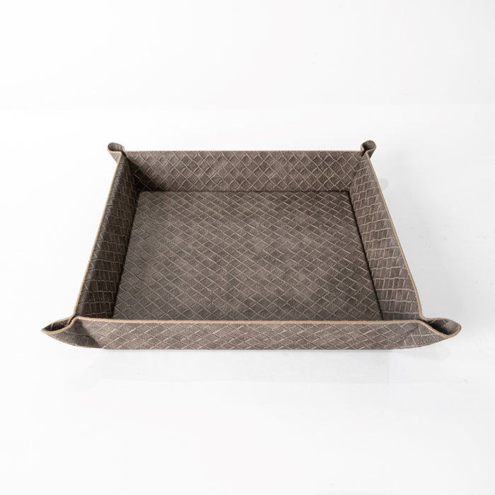 VALET TRAY SQUARE BROWN 26CM (202042193)