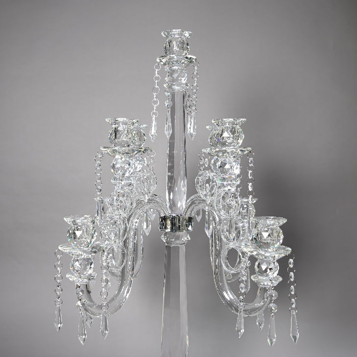 CRYSTAL CANDLE HOLDER 9 ARMS (418060108)