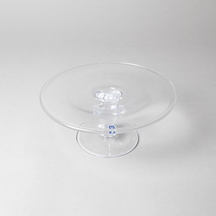 FOOTED CAKE PLATE CLEAR H 12CM (202016393)