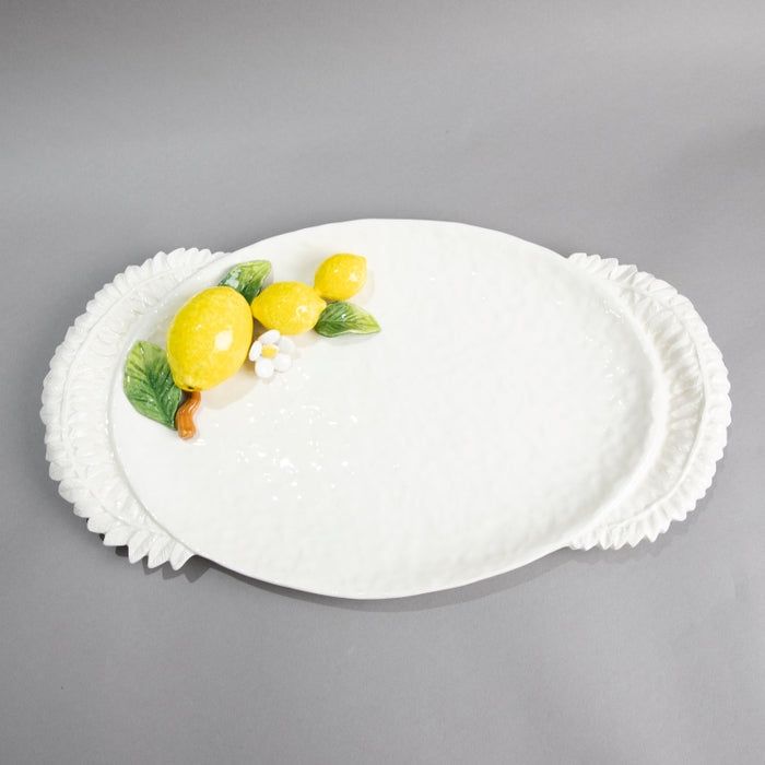 LEMON TRAY FERN OVAL 47CMX27CM (202029174)