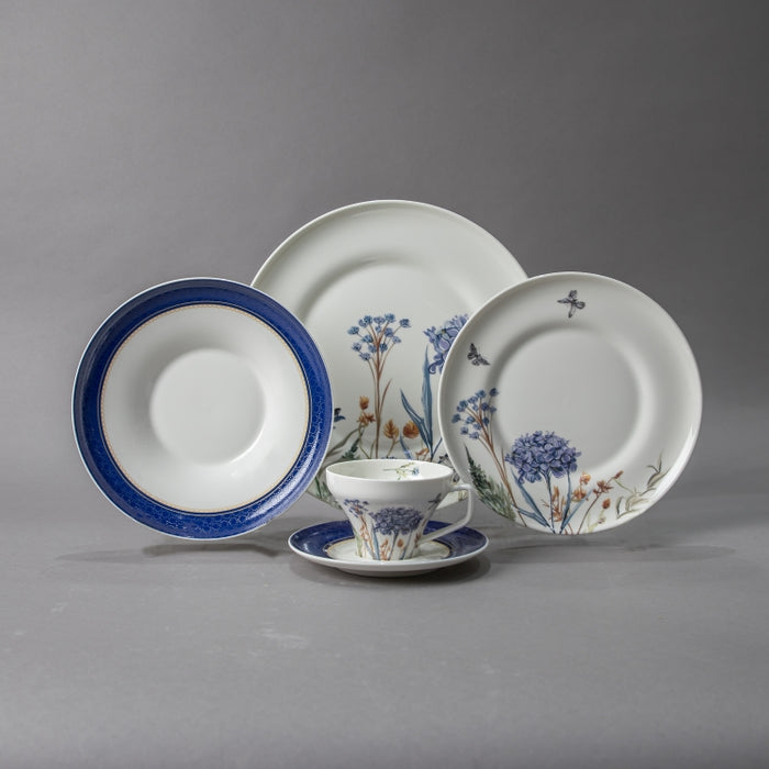 FOSUNY-NEW BONE CHINA 20PCS DINNER SET LILAC (202029259)