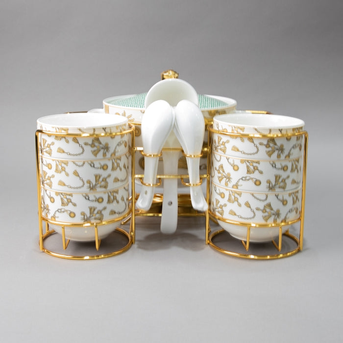 WEIDA 15PCS SERVING SET GREEN (202029285)