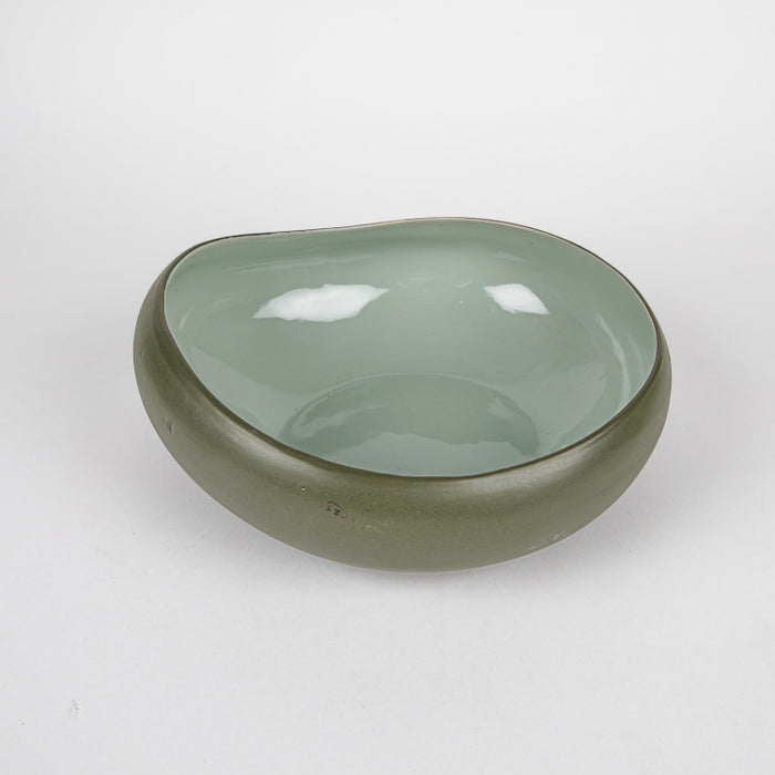 ORGANICA GREEN SOUP PLATE 19CM (202073243)