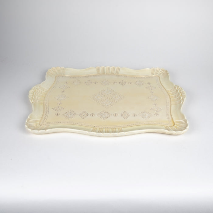 GENESI RECT.TRAY MEDIUM IVORY (202102942)