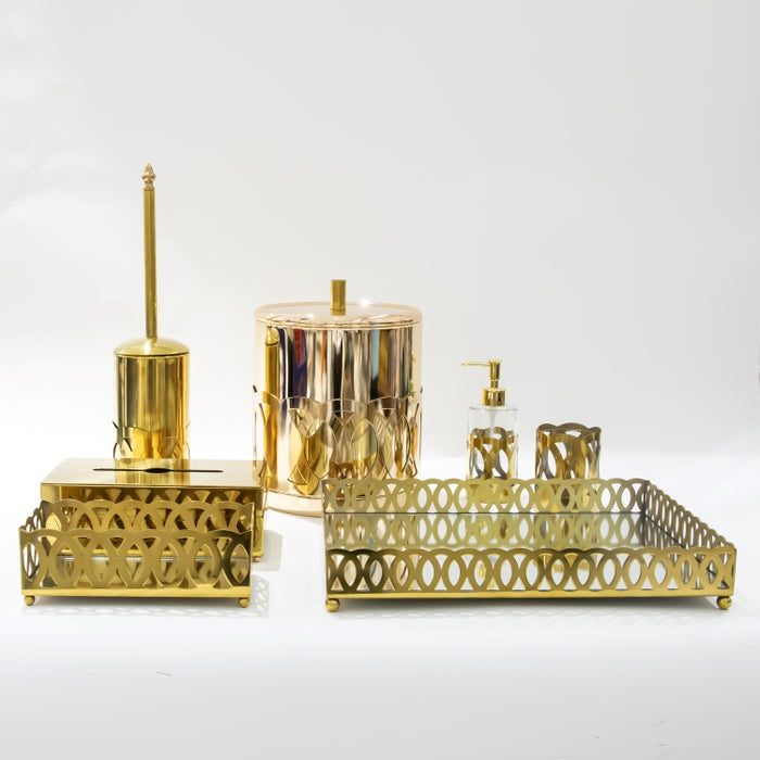 DAZHANG-7PCS BATHROOM SET GOLD (264846611)