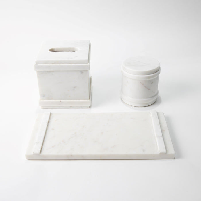 OTL-8PCS BATHROOM SET B-WHITE (264846576)