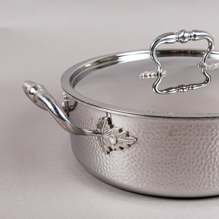 TRI-PLY CASSEROLE WITH LID 26CM (202020009)