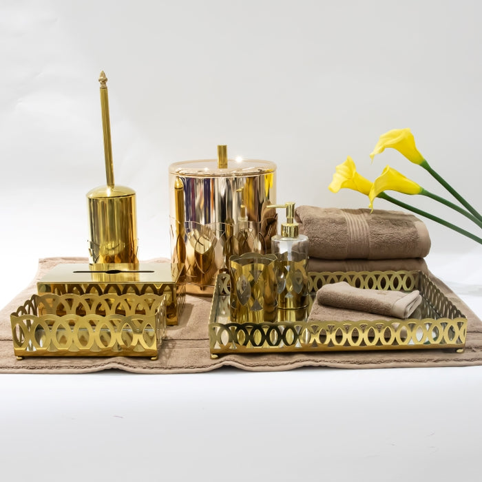 DAZHANG-7PCS BATHROOM SET GOLD (264846611)