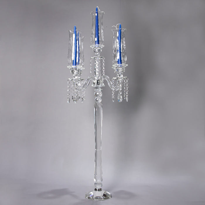 CRYSTAL CANDLE HOLDER 5 ARMS (418060109)