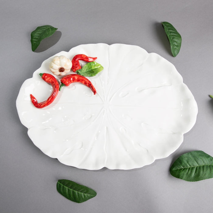 PEPERONCINI OVAL 45CM TRAY (202029232)