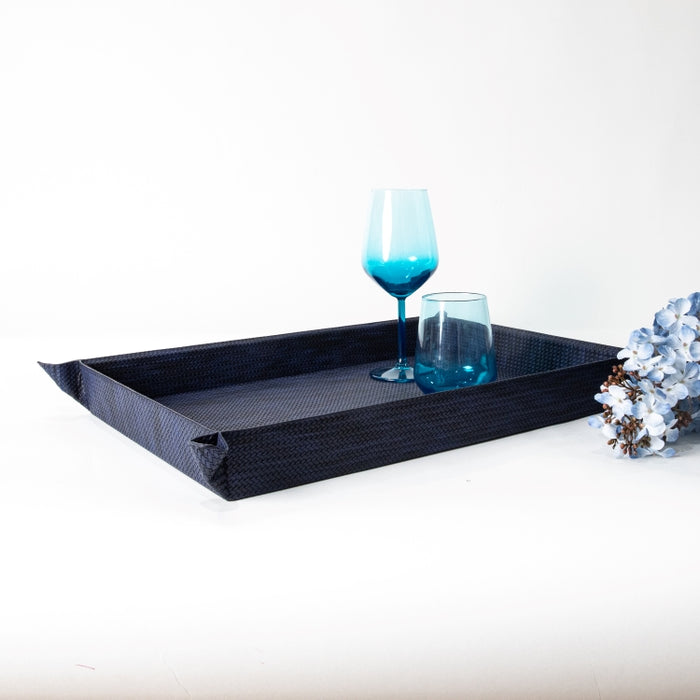VALET TRAY LARGE NAVY BLUE 48CMX35CM (202042204)
