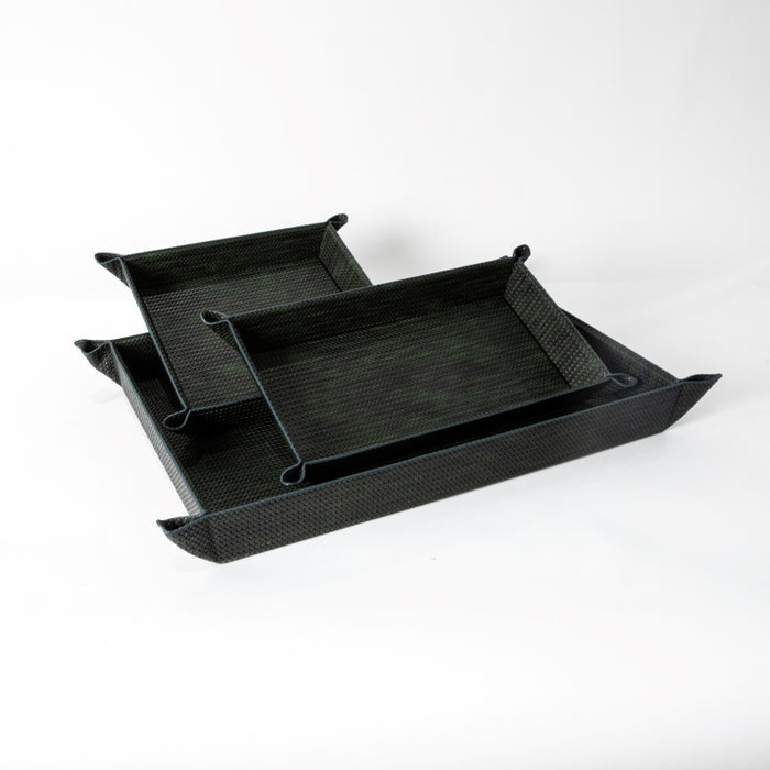 VALET TRAY SMALL DARK GREEN 34CMX19CM (202042199)
